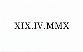 Roman Numerals