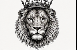 Lion with Crown