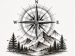 Compass & Mountains
