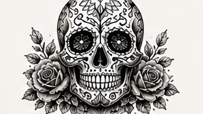 Sugar Skull & Roses