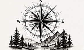 Compass & Mountains