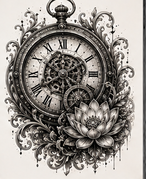 Timepiece & Lotus