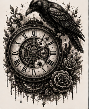 Raven Timepiece