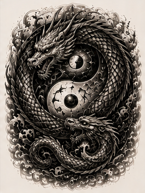 Dragon Yin Yang